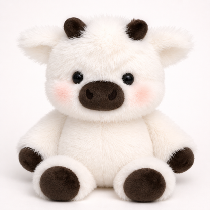 Peluche Mucca Highland che Corre
