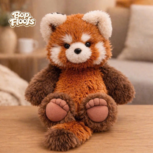 Running RED PANDA Plushie